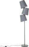 RIO GRANDE - Staande lamp - Grijs - Metaal