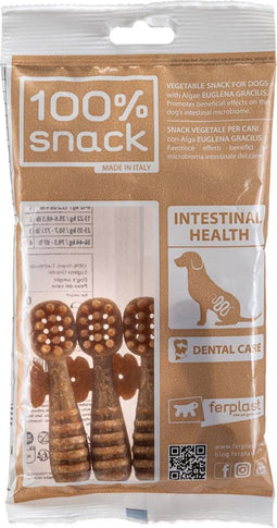 Snack voor honden Ferplast 89615014 Tandenborstel 4 Stuks