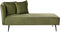 RIOM - Chaise longue - Groen - Linkszijdig - Stof
