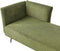 RIOM - Chaise longue - Groen - Linkszijdig - Stof