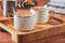 Swan Espressomachine Retro Grijs - Stoompijpje