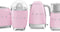 Smeg KLF04PKEU - Waterkoker - 7 temperatuurinstellingen - Roze