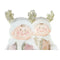 Kerstversiering DKD Home Decor Kinderen Magnesium (20,5 x 18 x 49,5 cm) (2 Stuks)