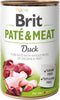 Brit Blik Paté & Meat 400 g - Hondenvoer - Eend