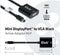 Club 3D CAC-2113 - Mini DisplayPort naar VGA Actieve Adapter - 22,8 cm - Zwart