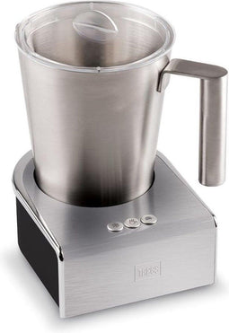 Trebs 99276 - Melkopschuimer - RVS design - 3 standen - Zilver