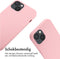 iMoshion Hoesje Geschikt voor iPhone 13 Hoesje Met Koord - iMoshion Siliconen hoesje met koord - Roze