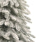 vidaXL - Kunstkerstboom - met - sneeuw - 120 - cm