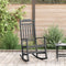 vidaXL - Tuinligbed - Zwart - 65x84x114 - cm - HDPE
