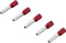 Rittal 4050.732 Adereindhulzen 1 mm² Deels geïsoleerd Rood 500 stuk(s)