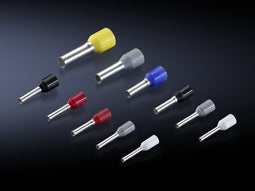 Rittal 4050.733 Adereindhulzen 1.5 mm² Deels geïsoleerd Zwart 500 stuk(s)