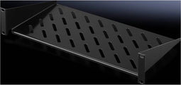 Rittal 5501.625 19 inch Apparaatbodem voor patchkast 2 HE Vast inbouw Geschikt voor kastdiepte: vanaf 450 mm Zwart