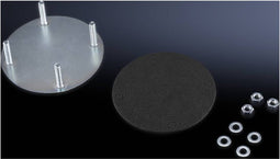 Rittal CP 6505.500 Afdekplaat Plaatstaal Chroom 1 stuk(s)