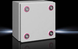 Rittal KX 1500.000 Installatiebehuizing, Wandbehuizing 150 x 150 x 120 Plaatstaal Lichtgrijs 1 stuk(s)