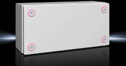 Rittal KX 1502.000 Installatiebehuizing, Wandbehuizing 200 x 200 x 120 Plaatstaal Lichtgrijs 1 stuk(s)