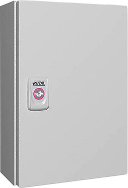 Rittal KX 1554.000 Installatiebehuizing, Wandbehuizing 200 x 300 x 120 Plaatstaal Grijs-wit (RAL 7035) 1 stuk(s)