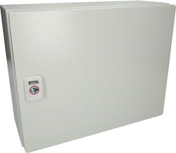 Rittal KX 1576.000 Installatiebehuizing, Wandbehuizing 380 x 300 x 155 Plaatstaal Grijs-wit (RAL 7035) 1 stuk(s)