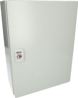 Rittal KX 1577.000 Installatiebehuizing, Wandbehuizing 300 x 400 x 155 Plaatstaal Grijs-wit (RAL 7035) 1 stuk(s)