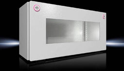 Rittal KX 1610.000 Installatiebehuizing, Wandbehuizing 400 x 155 x 200 Plaatstaal Grijs-wit (RAL 7035) 1 stuk(s)