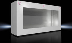 Rittal KX 1612.000 Installatiebehuizing, Wandbehuizing 600 x 300 x 155 Plaatstaal Grijs-wit (RAL 7035) 1 stuk(s)