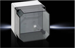 Rittal PK 9519.100 Installatiebehuizing 182 x 180 x 165 Polycarbonaat Grijs-wit (RAL 7035) 1 stuk(s)