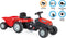AMIGO Pilsan Active Traptractor Met Aanhanger - Rood/Zwart