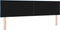 vidaXL - Hoofdbord - met - Diamant - Blokken - Design - Blauw - 180 - cm - Stof
