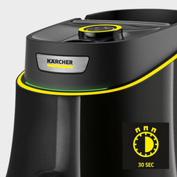 Krcher SC 3 Deluxe Anniversary Edition - Stoomreiniger - 30 sec opwarmtijd - 3.5 bar - 1900 W - Reservoir 1 l - Zwart