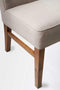 Riviera Maison Eetkamerbank Met Rugleuning - Cape Breton Bench 168 cm - Linnen - Naturel