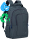 RivaCase 8460 - Bulker - Schooltas Jongen - Schooltas met Laptopvak - Laptop Rugzak - 44cm - Extra vak voor 10.1 Inch tablet - Back to School - Donkerblauw