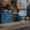 RivaCase 8460 - Bulker - Schooltas Jongen - Schooltas met Laptopvak - Laptop Rugzak - 44cm - Extra vak voor 10.1 Inch tablet - Back to School - Donkerblauw