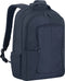 RivaCase 8460 - Bulker - Schooltas Jongen - Schooltas met Laptopvak - Laptop Rugzak - 44cm - Extra vak voor 10.1 Inch tablet - Back to School - Donkerblauw