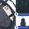 RivaCase 8460 - Bulker - Schooltas Jongen - Schooltas met Laptopvak - Laptop Rugzak - 44cm - Extra vak voor 10.1 Inch tablet - Back to School - Donkerblauw