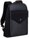 RIVACASE 8524 black canvas urban backpack