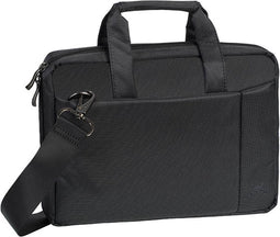 Rivacase Central Laptop Schoudertas Laptoptas - Zwart