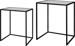 Riverdale Bijzettafel Amaro zwart set