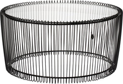 Riverdale - Bijzettafel Rocco zwart 70cm Zwart