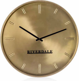 Riverdale Wandklok Chuck - Brons - Ø50cm