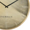 Riverdale Wandklok Chuck - Brons - Ø50cm
