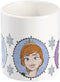 Totum Disney Frozen - Inkleurbeker keramiek - Inclusief verf en penseel - Wit