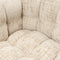 Riviera Maison Arosa Swivel Armchair Natural - Polyester, Beukenhout - Natural - 97.0x103.0x77.0 cm