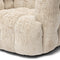 Riviera Maison Arosa Swivel Armchair Natural - Polyester, Beukenhout - Natural - 97.0x103.0x77.0 cm