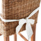 Riviera Maison Barkruk Met Rugleuning - Rustic Rattan Bar Stool - Bruin