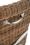 Riviera Maison Barkruk Met Rugleuning - Rustic Rattan Bar Stool - Bruin