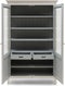 Riviera Maison Bedford Cabinet White - Mangohout, gehard Glas - - 142.0x57.0x227.0 cm
