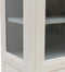 Riviera Maison Bedford Cabinet White - Mangohout, gehard Glas - - 142.0x57.0x227.0 cm
