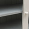 Riviera Maison Bedford Cabinet White - Mangohout, gehard Glas - - 142.0x57.0x227.0 cm