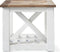 Riviera Maison Bijzettafel - Château Chassigny End Table - 60x60 cm - Wit