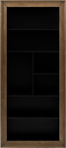 Riviera Maison Boekenkast industrieel - Eivissa Book Cabinet - Gerecycled Eikenhout - Bruin