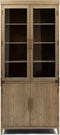 Riviera Maison Buffetkast eiken - Brescia Cabinet - Gerecycled Eikenhout, Gehard Glas - Bruin